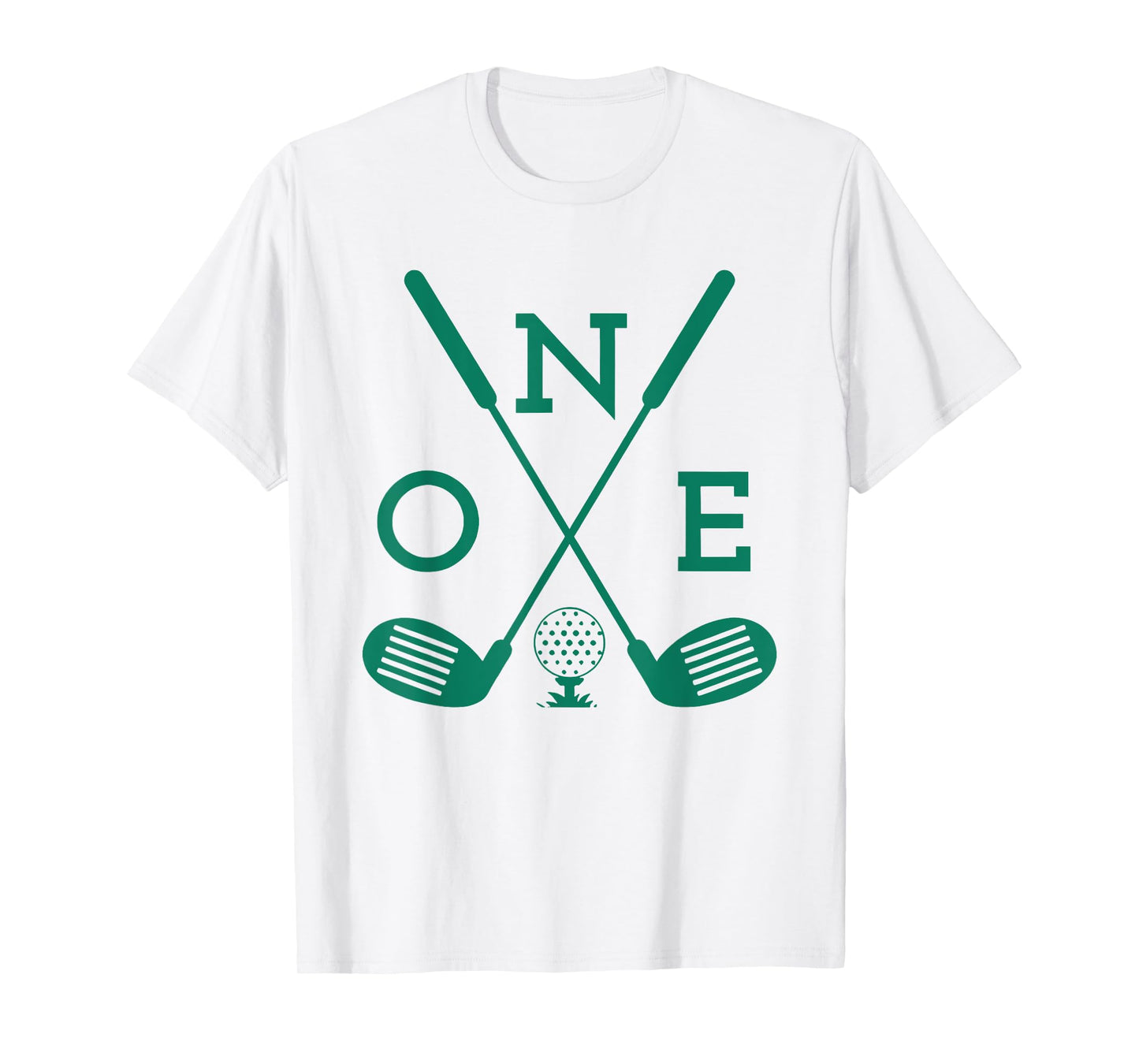 Golf Birthday Shirt 1st Birthday Hole In One Boys Girls T-Shirt