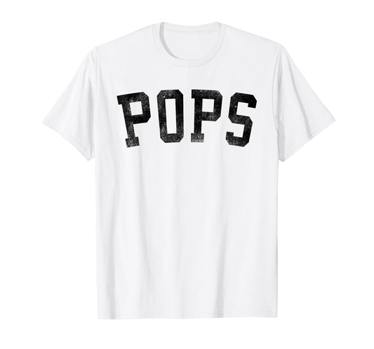 Pops - Classic Bold Font Birthday Pops T-Shirt