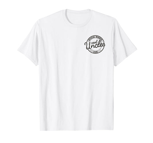 Official Member Cool Uncles Club Funny Uncle Father's Day T-Shirt