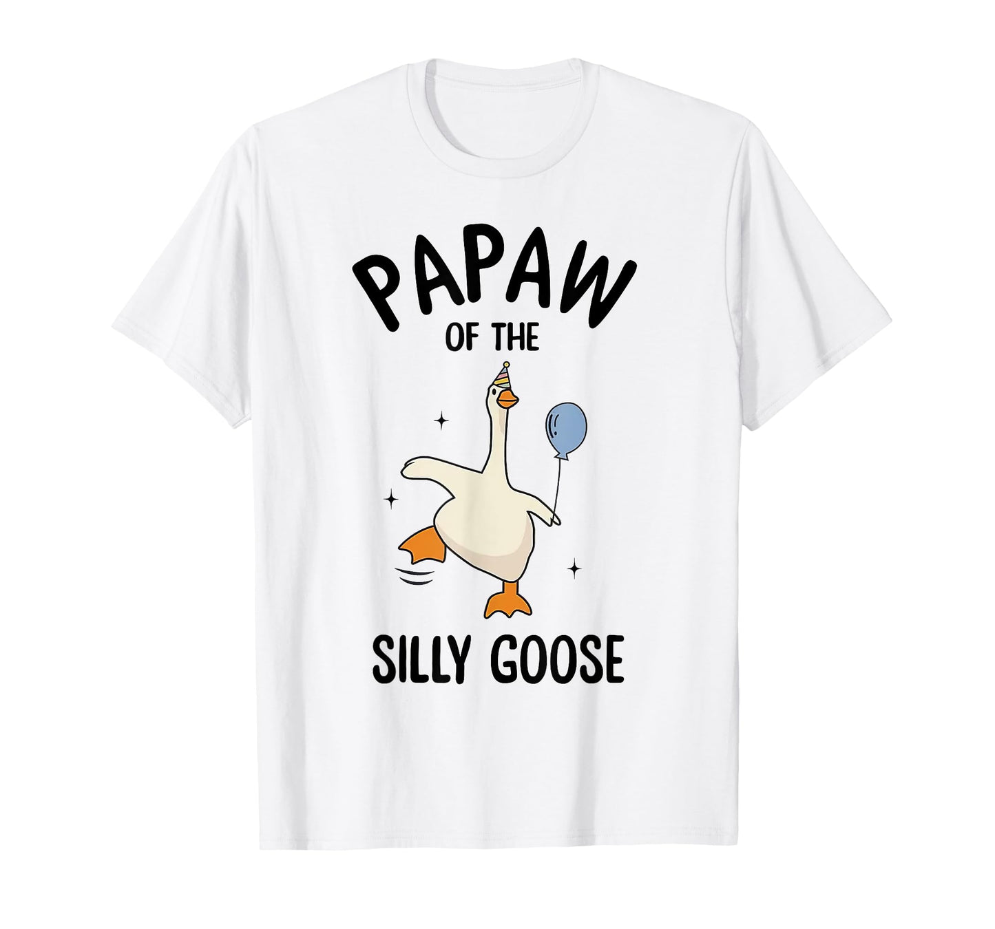 Papaw Of The Silly Goose First Birthday Family Matching T-Shirt