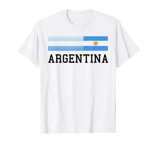 Argentina Tshirt Men Argentina Flag Gift Hispanic Heritage T-Shirt