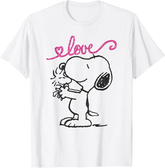 Peanuts Snoopy Woodstock mother's love T-Shirt