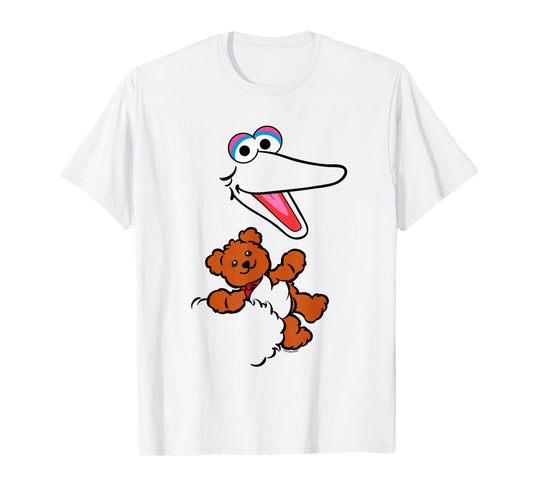 Sesame Street Big Bird Radar Face T-Shirt