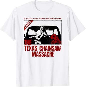 The Texas Chainsaw Massacre Back of Truck Sally Horror T-Shirt