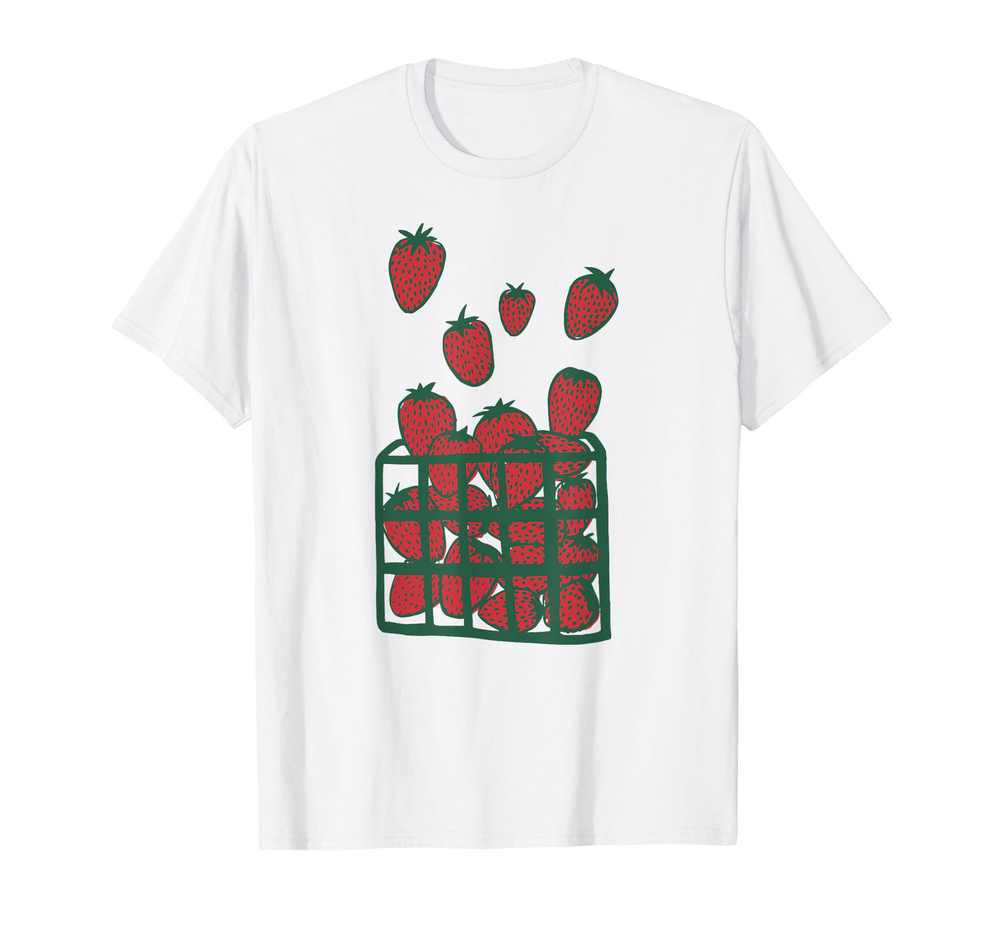 Strawberry Shirt | Farm Gardening Graphic For Women Kids T-Shirt