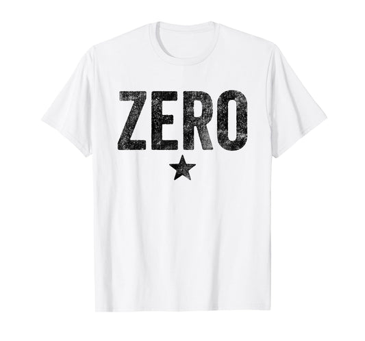 Vintage Grunge Alternative Zero Star 90s Rock Music T-Shirt
