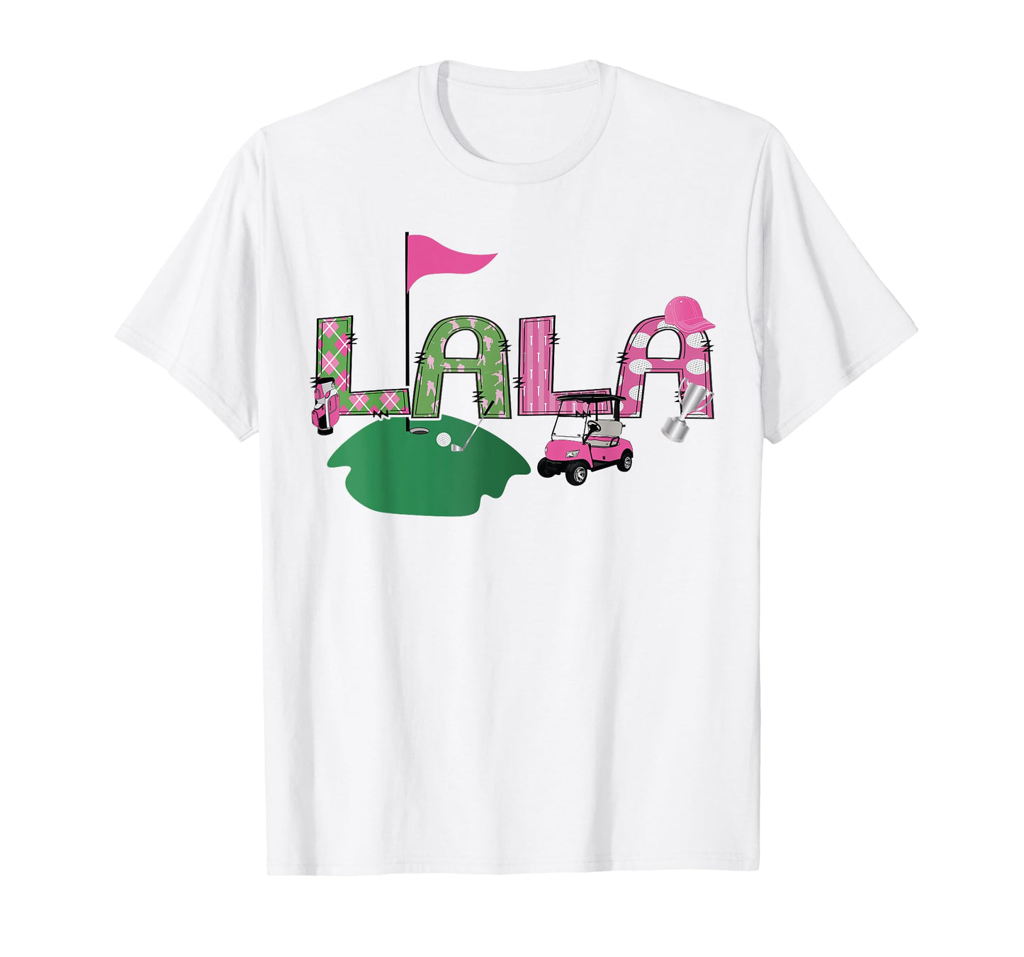 Golf Lala Hole In One Golf 1St Birthday Party T-Shirt