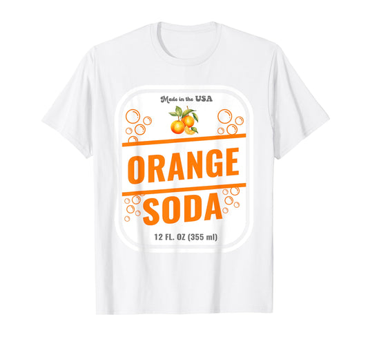 Halloween Costume Orange Soda Unique Group Costume Idea T-Shirt