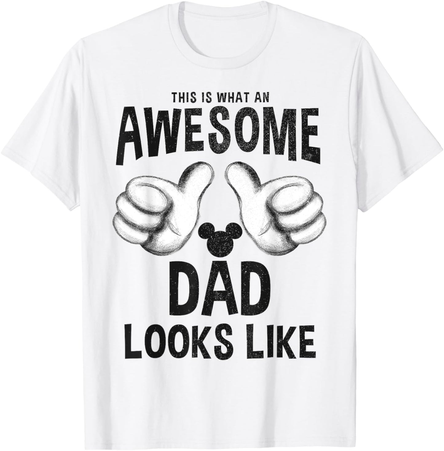 Disney Mickey And Friends Father's Day An Awesome Dad T-Shirt
