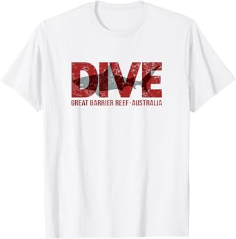 Australia Shark Dive Great Barrier Reef Diving T-Shirt