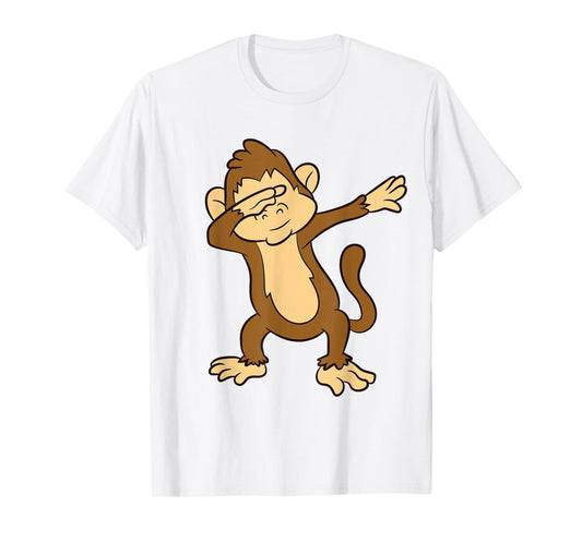 Dabbing Monkey Cute Monkey Dab Love Monkeys T-Shirt