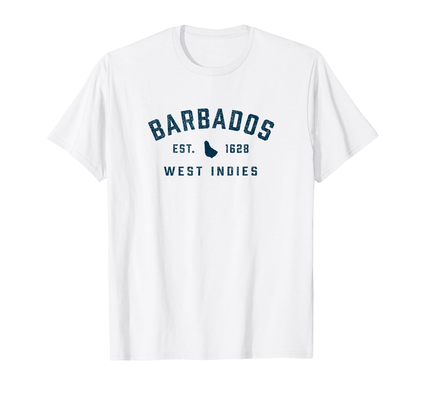 Vintage Barbados Preppy Throwback Retro Vacation Souvenir T-Shirt