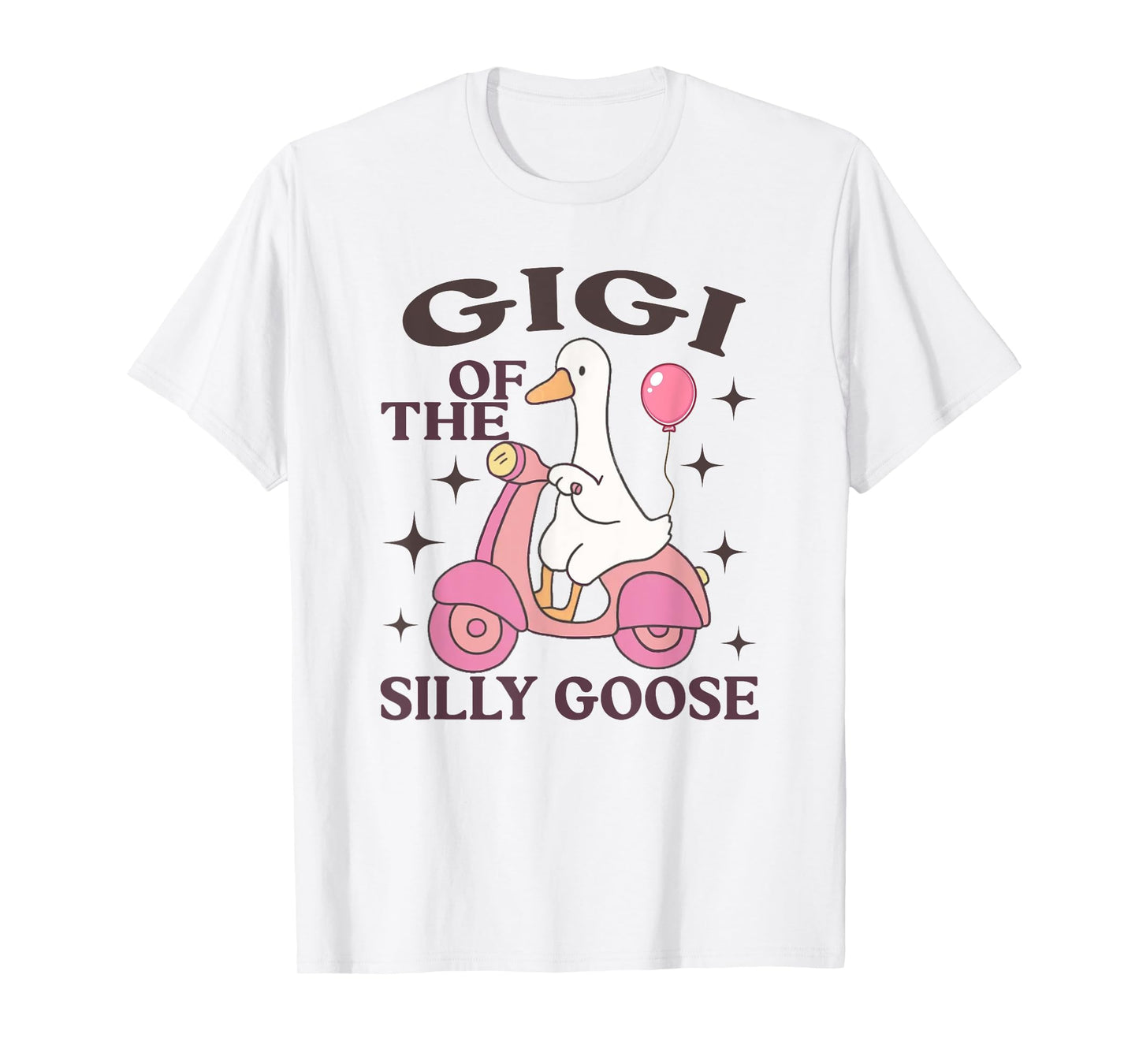 Gigi Goose On The Loose Funny Birthday Matching Family T-Shirt