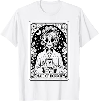 Maid Of Honor Tarot Card Coven Bride Gothic Bachelorette T-Shirt