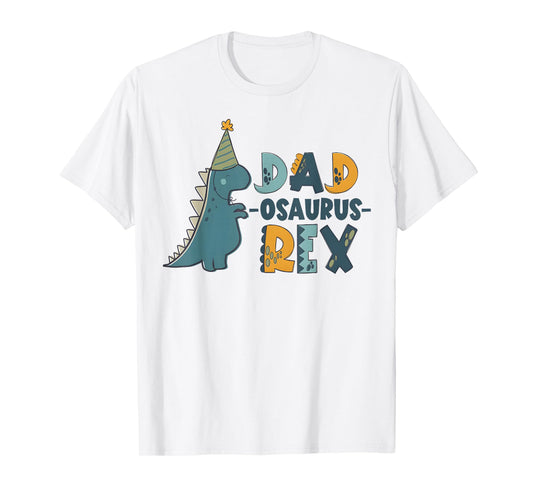 Dad Dinosaur Family Matching Birthday Girls Party Daughter T-Shirt