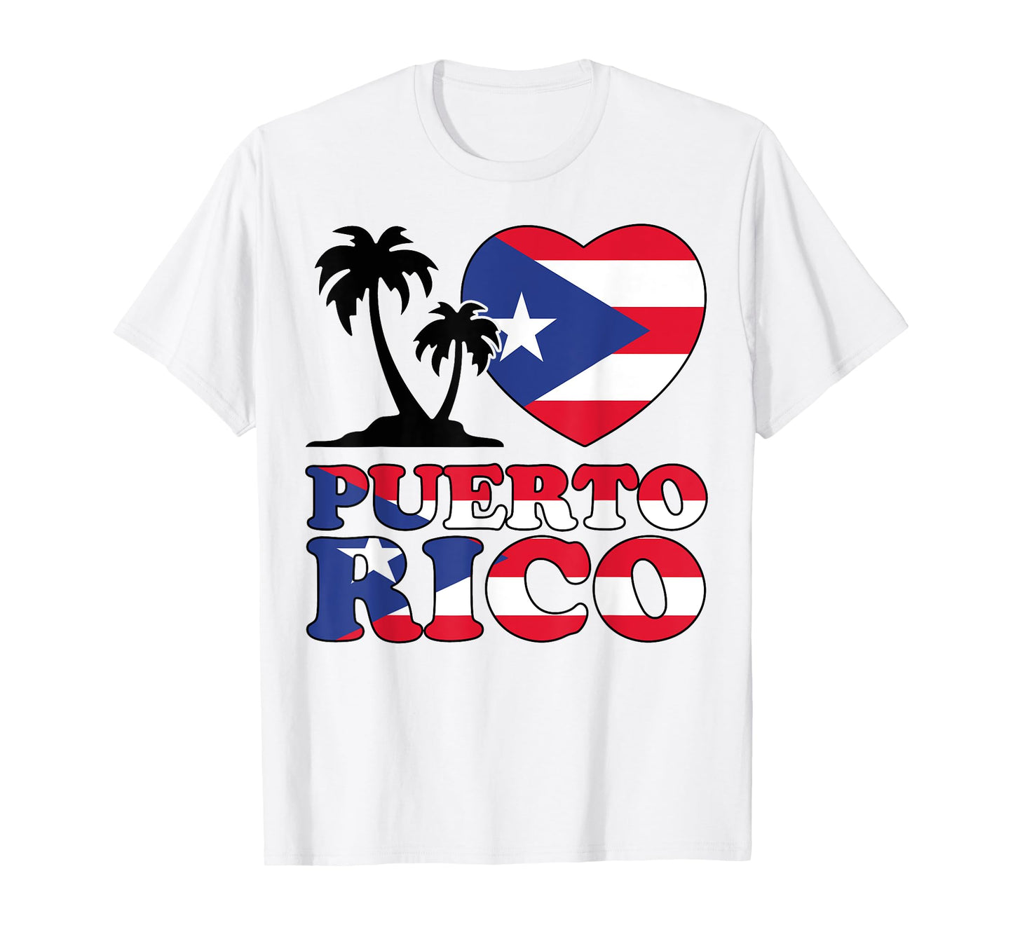 Women Puerto Rico Shirt Rica Flag I Love Puerto Rico Kid Boy T-Shirt