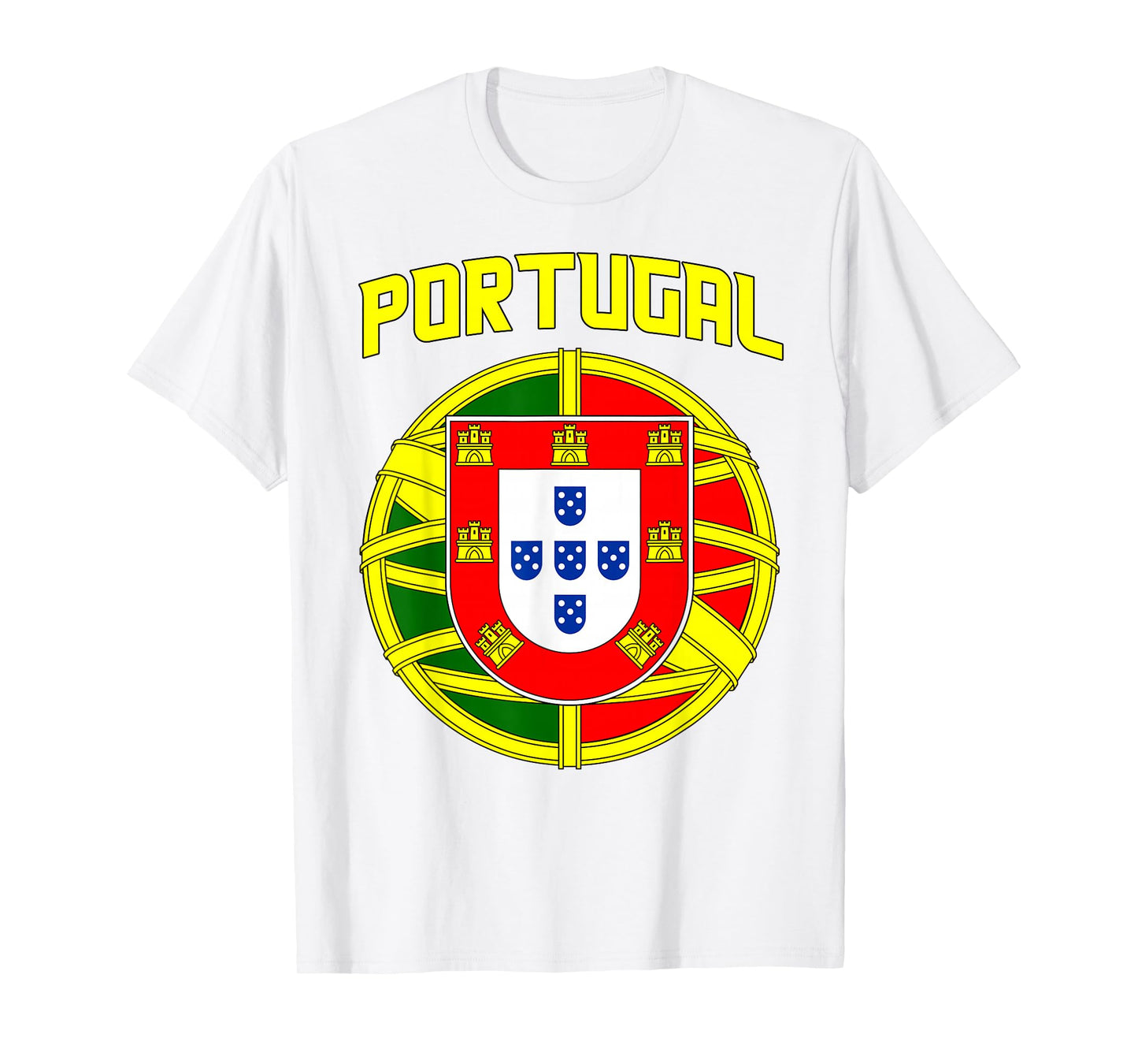 Portugal, Bandeira Portuguesa, Portuguese Patriotic Flag T-Shirt