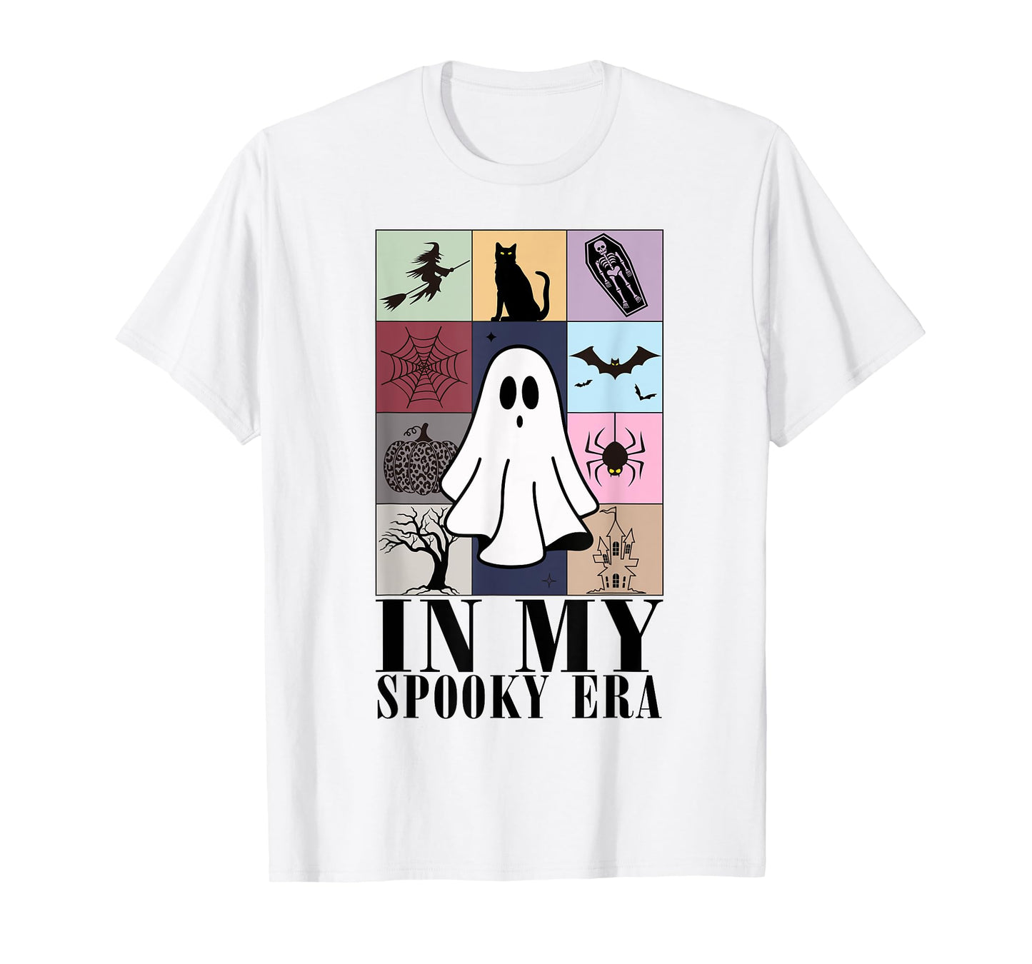 Funny Ghost Retro Halloween In My Spooky Era T-Shirt