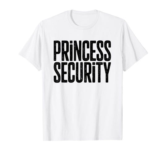 Vintage Princess Security Protection Matching Family Men T-Shirt