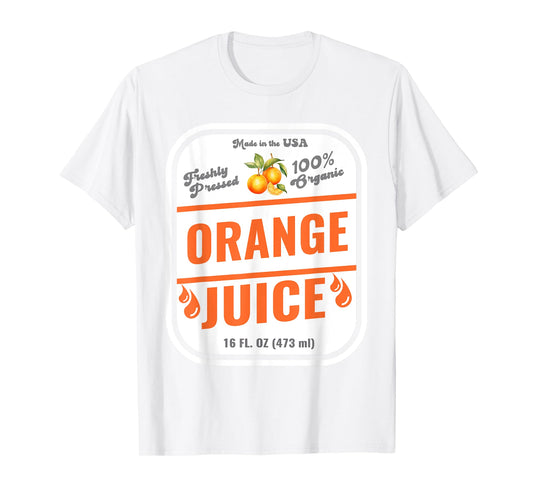 Halloween Costume Organic Orange Juice Group Costume Idea T-Shirt