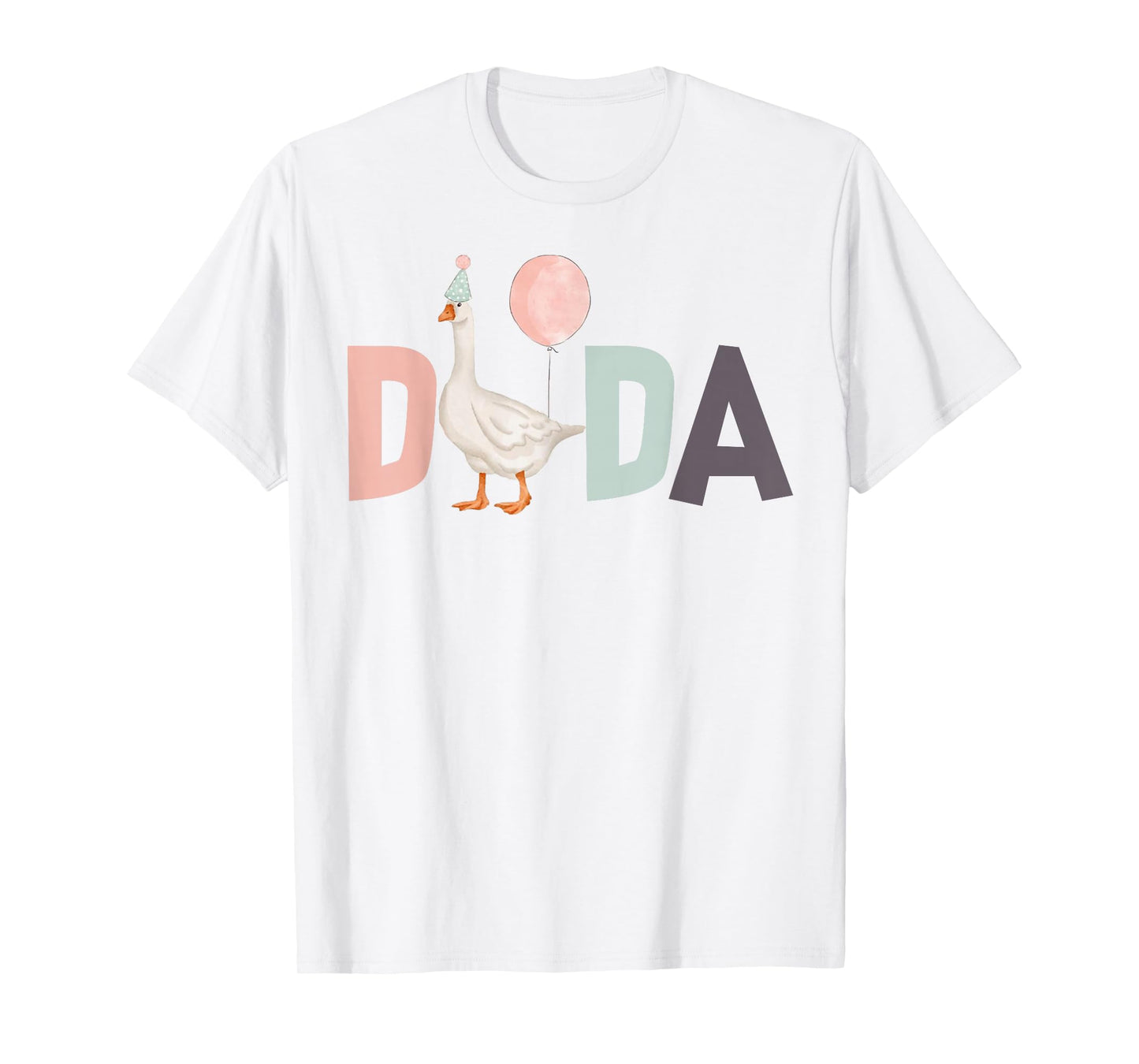 One Silly Goose Dada 1st First Birthday Family Matching T-Shirt