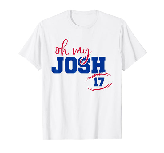 Oh I Love My Josh Proud Last Name Vintage Sports T-Shirt