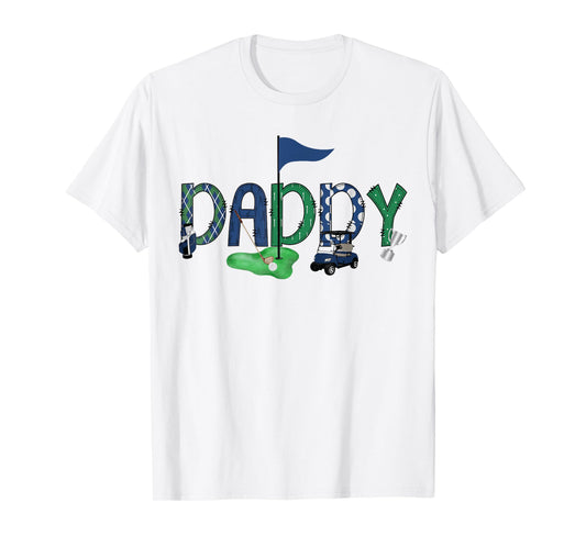 Daddy Of The Birthday Boy Hole in One Golf Sport Matching T-Shirt