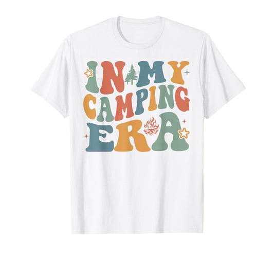 In My Camping Era Happy Camper Camping Trip Men Women Kids T-Shirt