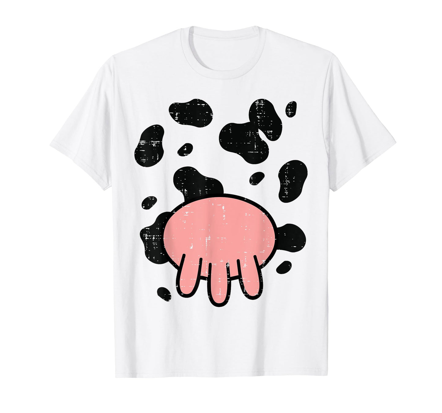 Halloween Cow Udder Funny Animal Farm Costume Men Women Kids T-Shirt