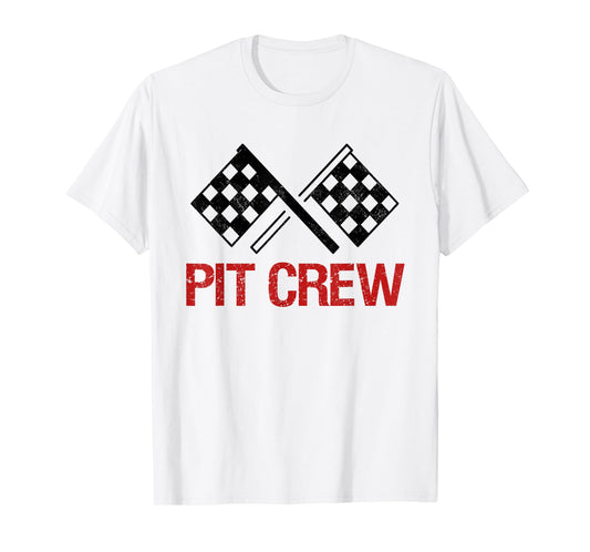 Pit Crew for Racing Car Parties T-Shirt
