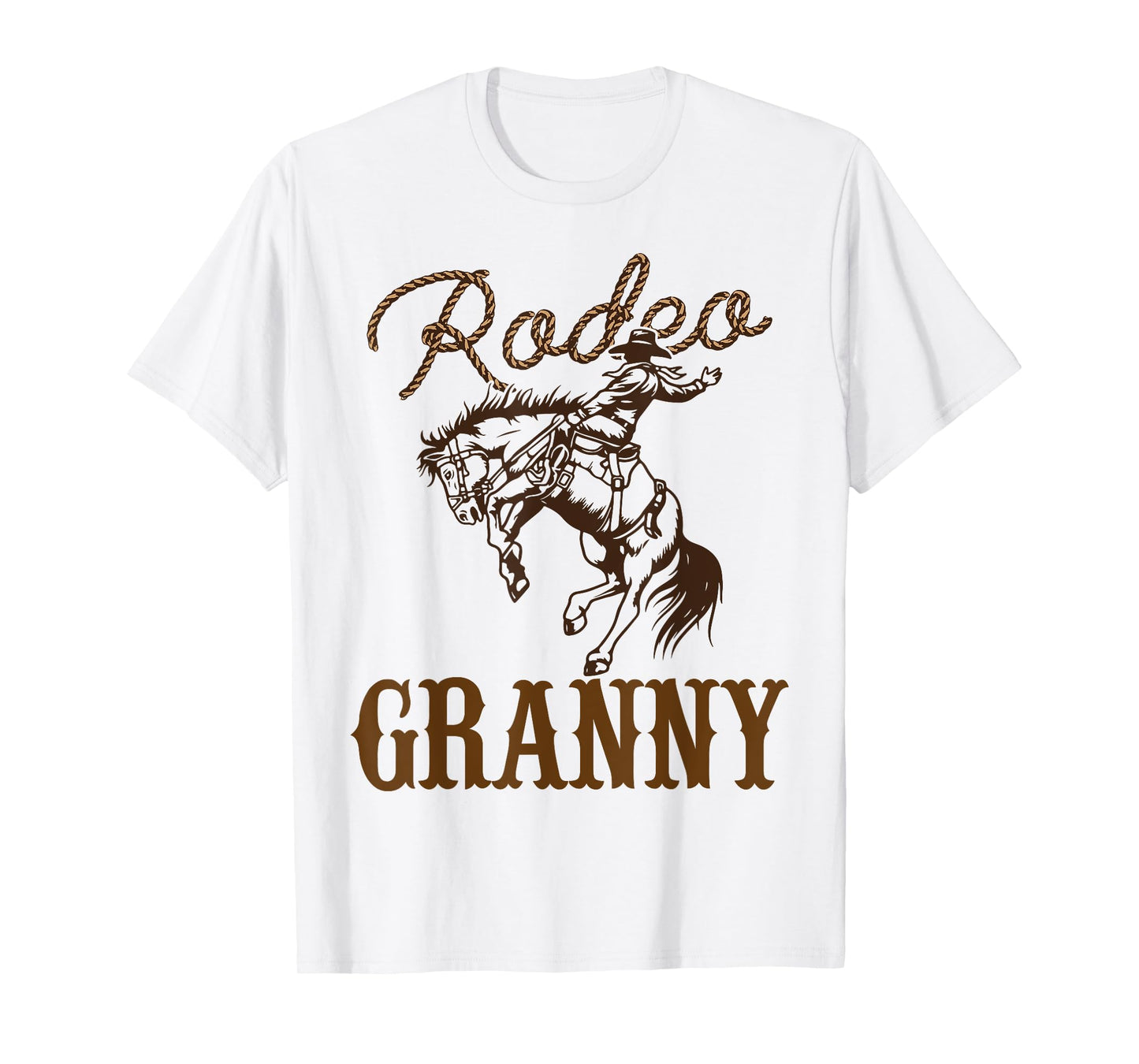 Granny Birthday Cowboy Cowgirl Western Rodeo Grandma Party T-Shirt