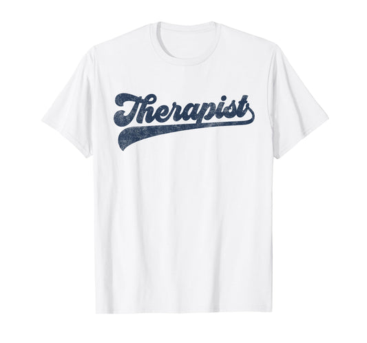 Therapist Cute Vintage Graphic T-Shirt
