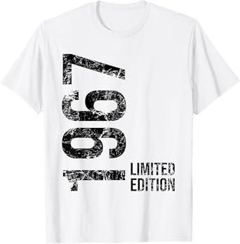 58th Birthday 58 Years Old Man Woman Vintage 1967 T-Shirt