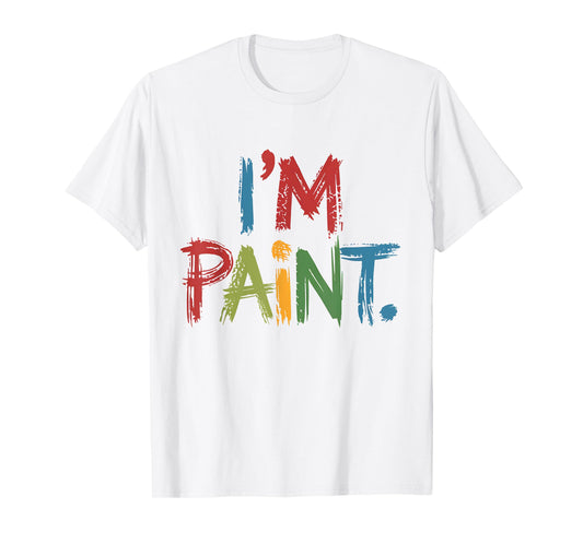 I Love To Finger Paint I'm Paint Funny Couple Valentine Day T-Shirt