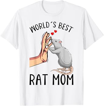 Rat Mom Rats Lover Women Girls T-Shirt