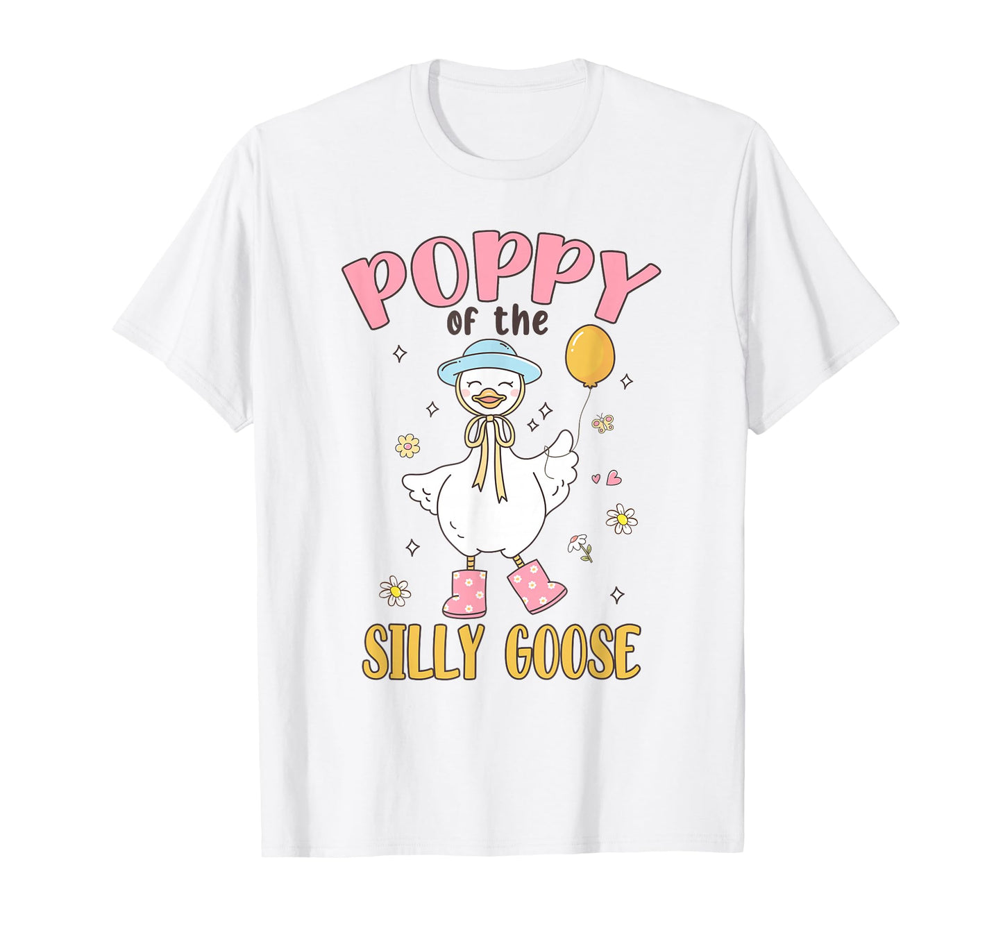 Poppy of The Silly Goose First Birthday Family Matching T-Shirt