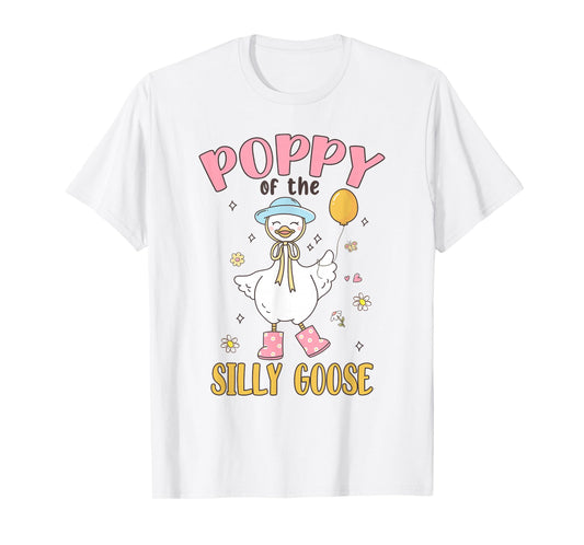 Poppy of The Silly Goose First Birthday Family Matching T-Shirt