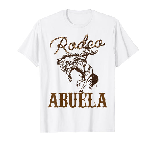 Abuela Birthday Cowboy Cowgirl Western Rodeo Grandma Party T-Shirt
