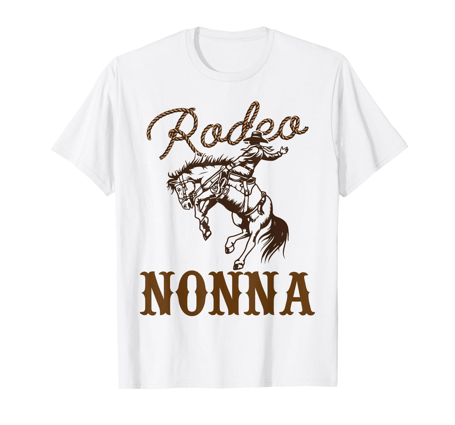 Nonna Birthday Cowboy Cowgirl Western Rodeo Grandma Party T-Shirt
