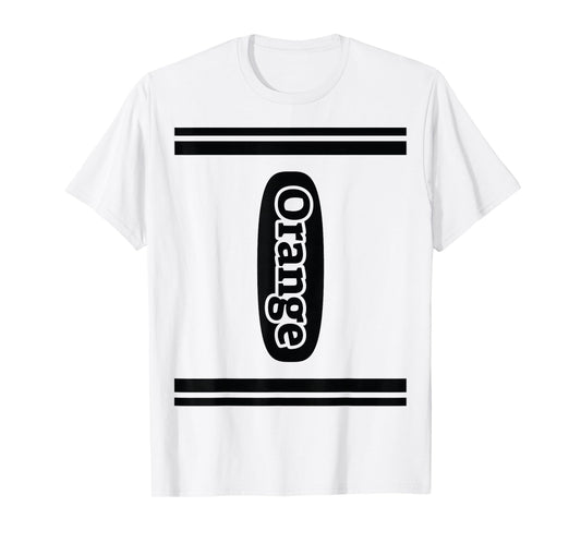 Crayon Orange Group Costume T-Shirt