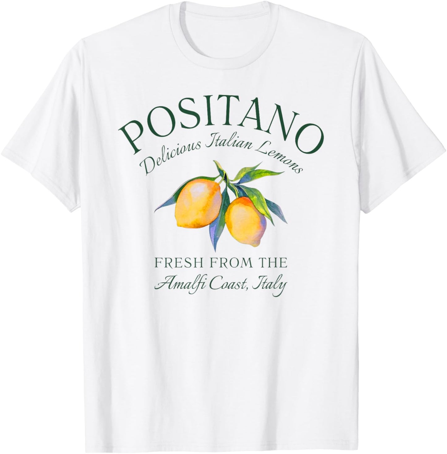 Amalfi Coast Italian Lemons Italian Town T-Shirt