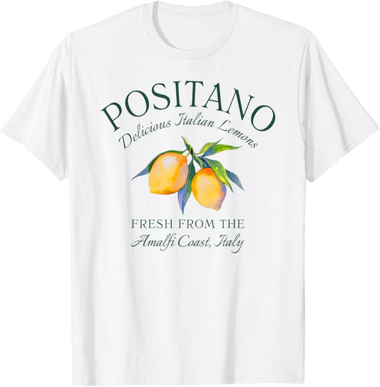 Amalfi Coast Italian Lemons Italian Town T-Shirt