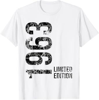 62nd Birthday 62 Years Old Man Woman Vintage 1963 T-Shirt