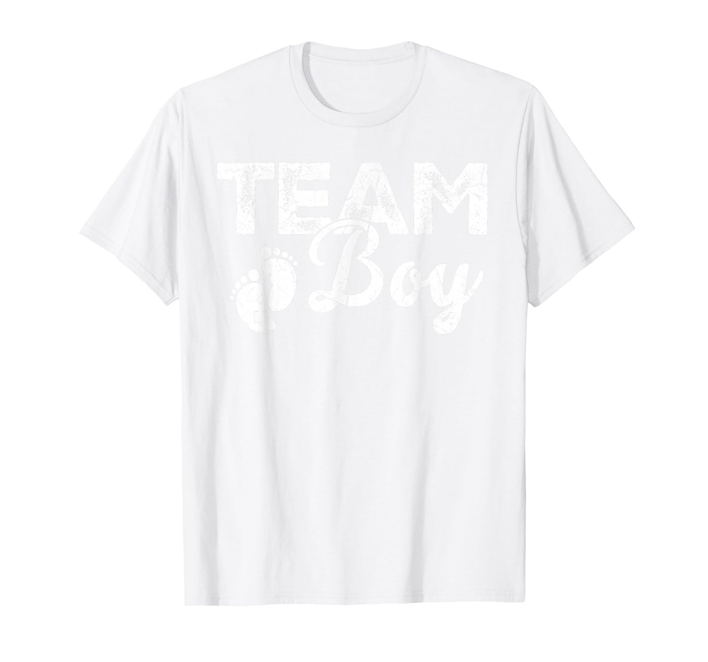 Team Boy Gender Reveal Party Team Blue Baby Announcement T-Shirt