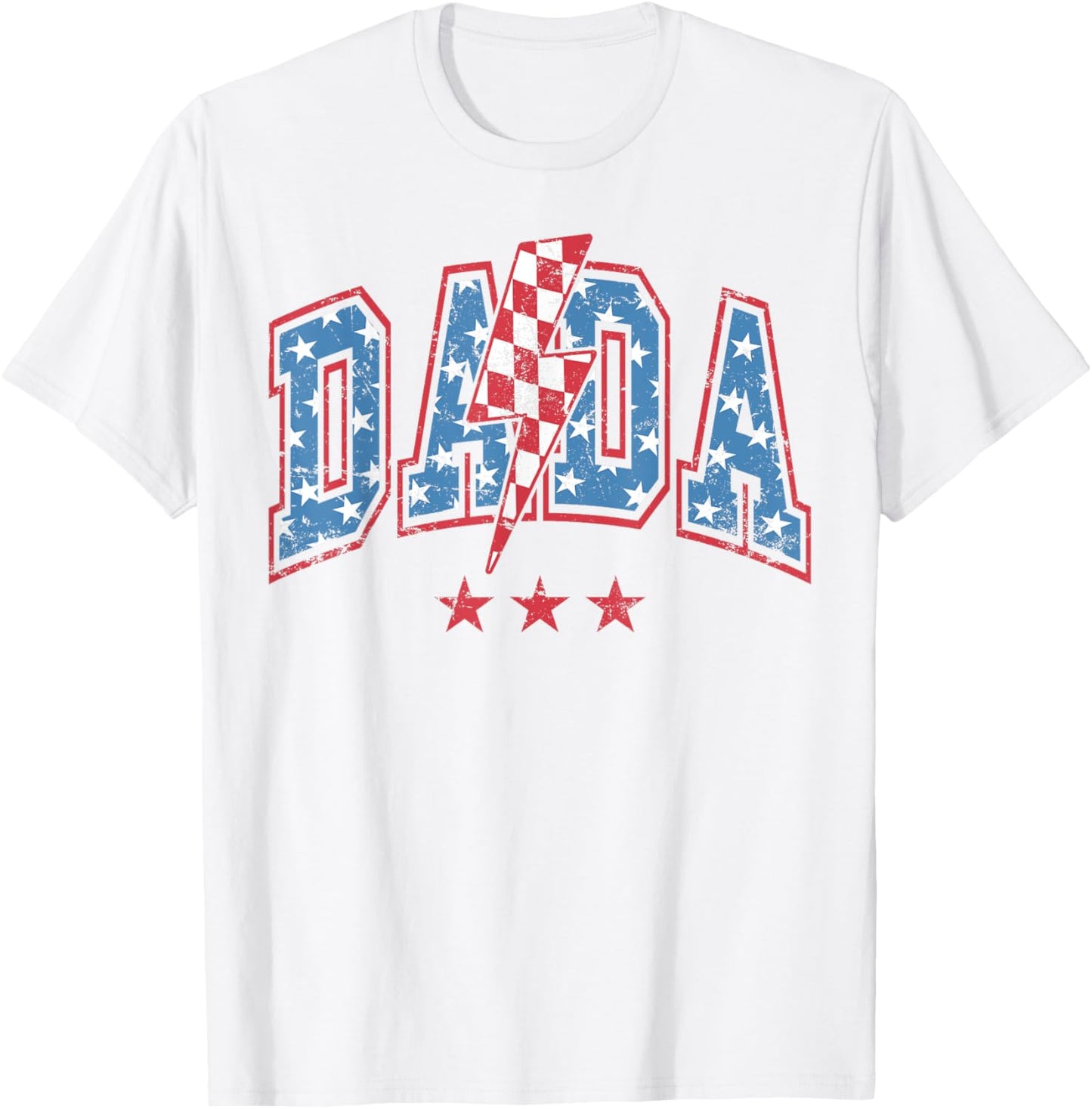 Dada Mama Mini 4th of July American Family Matching Tees T-Shirt