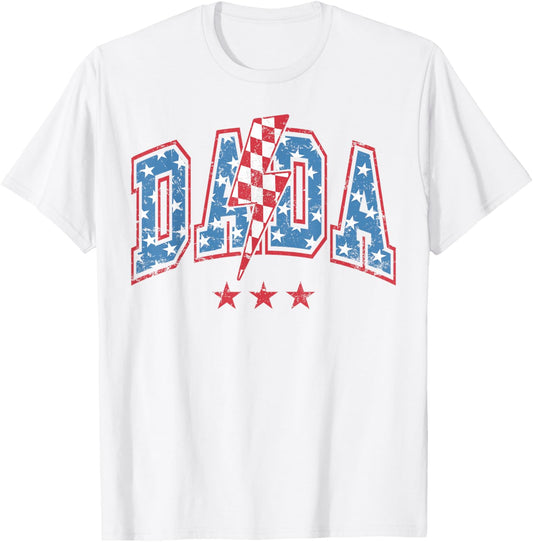 Dada Mama Mini 4th of July American Family Matching Tees T-Shirt