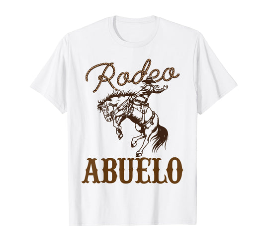 Abuelo Birthday Cowboy Cowgirl Western Rodeo Grandpa Party T-Shirt