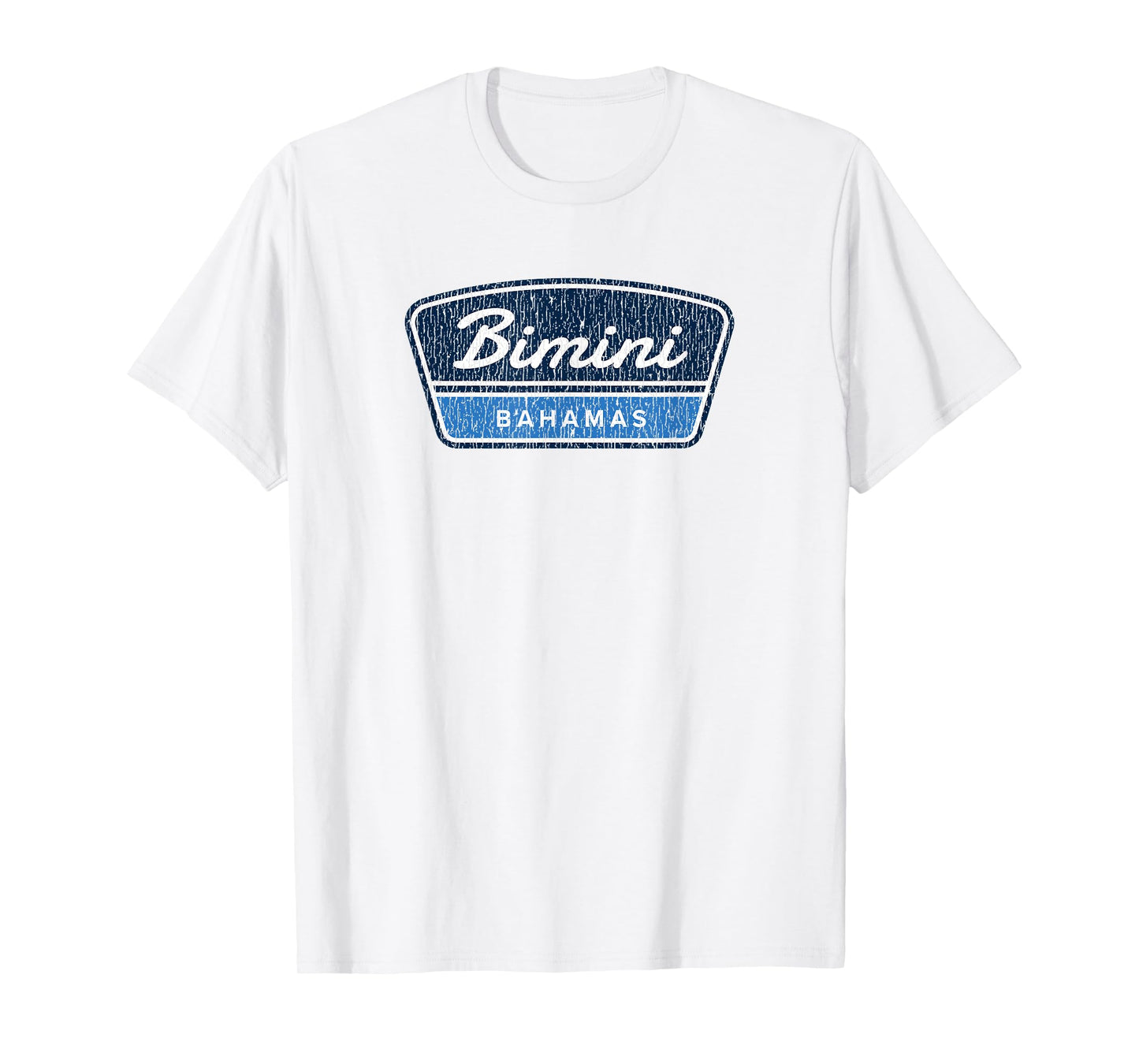 Retro Bimini Bahamas Vintage Throwback Mens Womens Souvenir T-Shirt