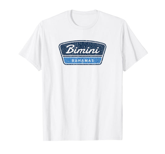 Retro Bimini Bahamas Vintage Throwback Mens Womens Souvenir T-Shirt