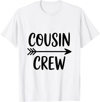 Cousin Crew Pajamas Kids Girls Toddler Matching Gifts T-Shirt